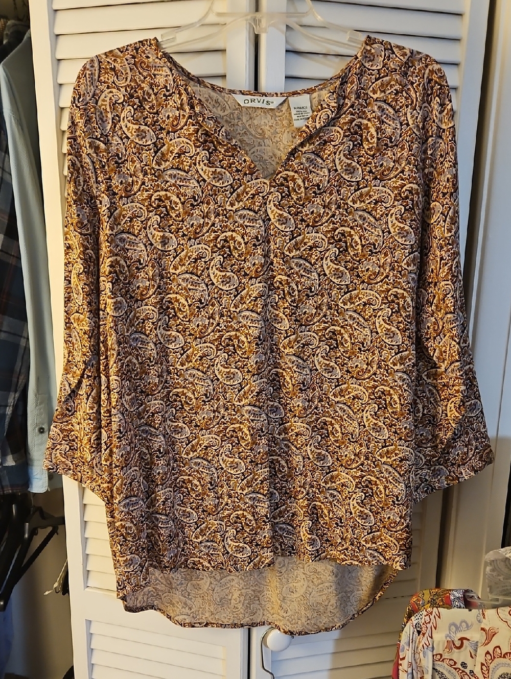 Silk Paisley Tunic